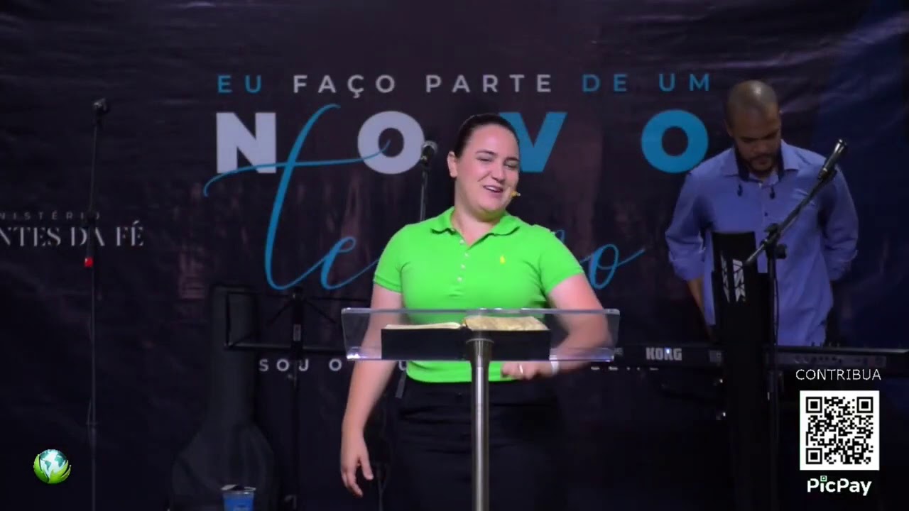 Pastora Danielle Zanelatto Tema: Esqueça do Passado