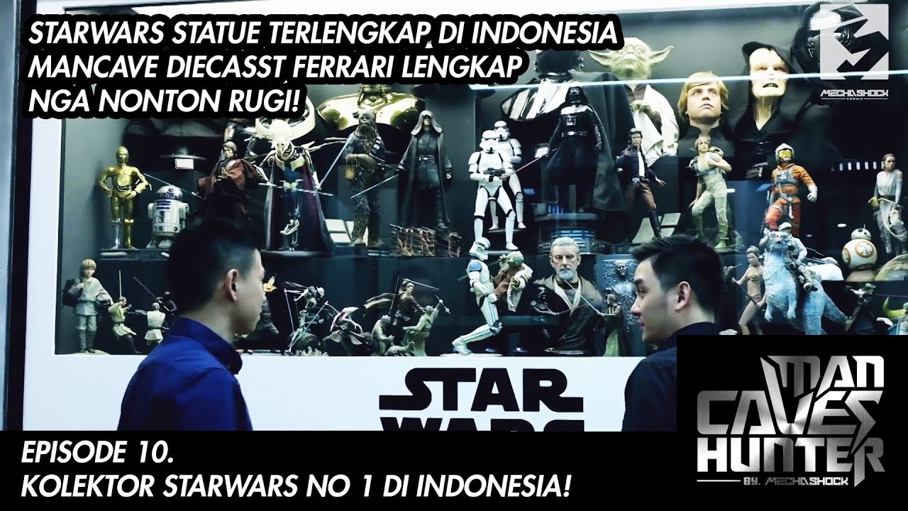MANCAVE SULTAN DI JAKARTA UTARA STARSWARS GALLERY, DIECAST DAN STATUES MARVEL! FERRARINYA LENGKAP