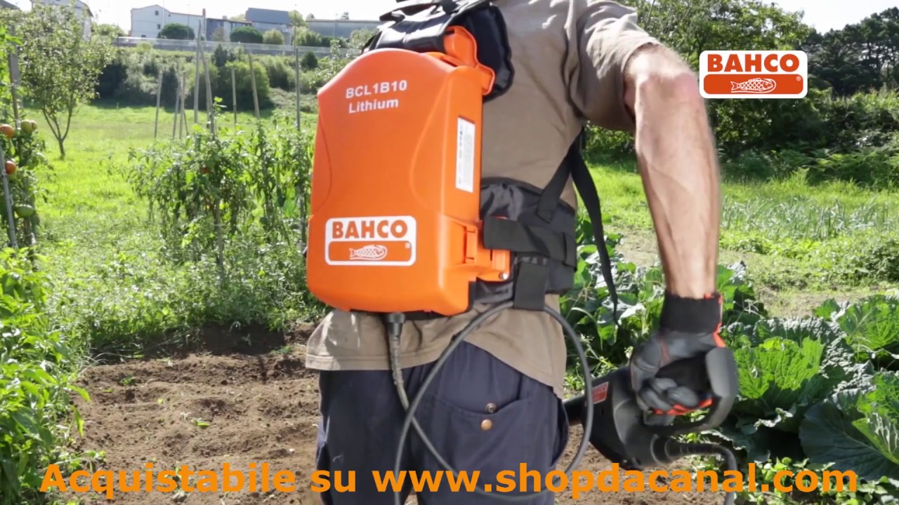 Sarchiatrice Bahco BCL141 a batteria