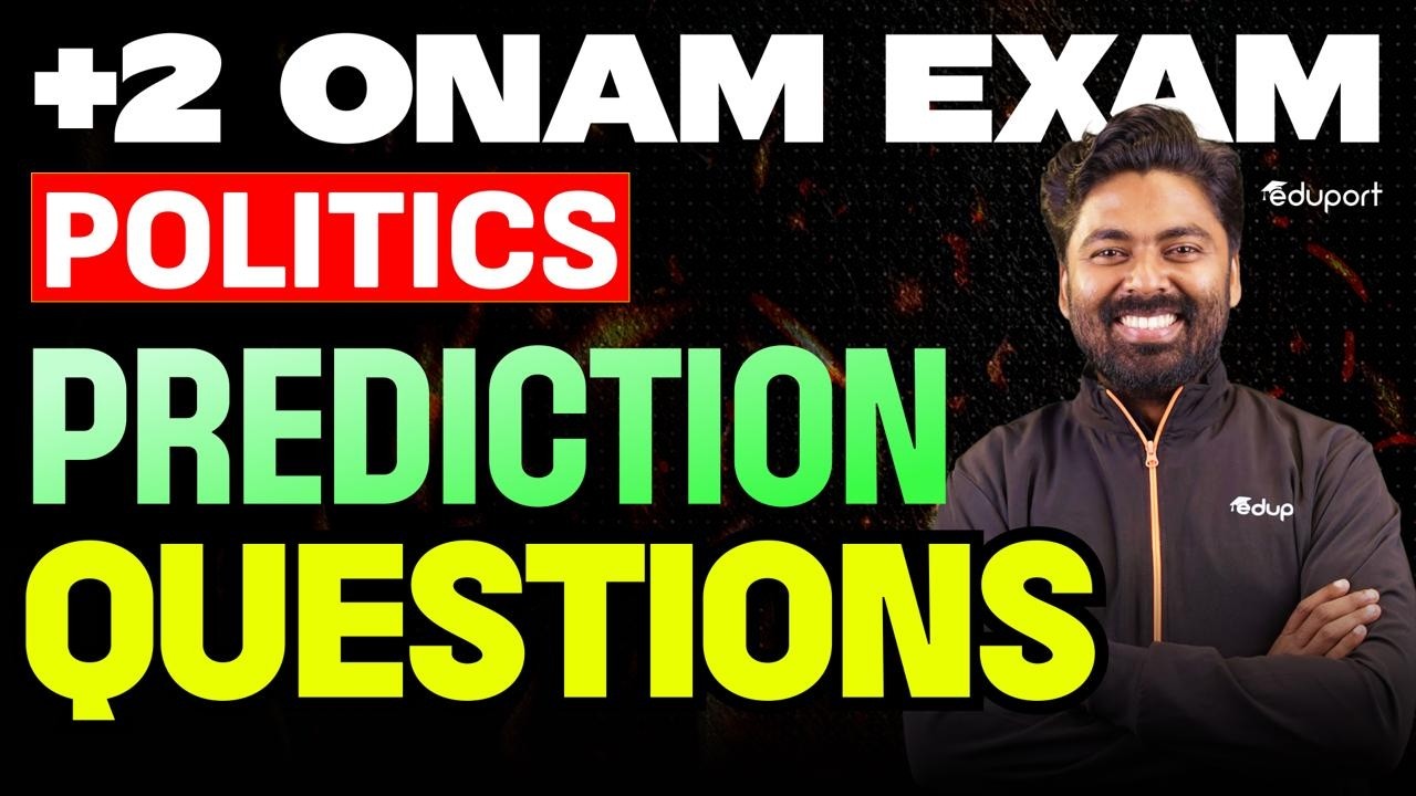 Plus Two Onam Exam Politics Prediction Questions | Eduport  Plus Two Politics