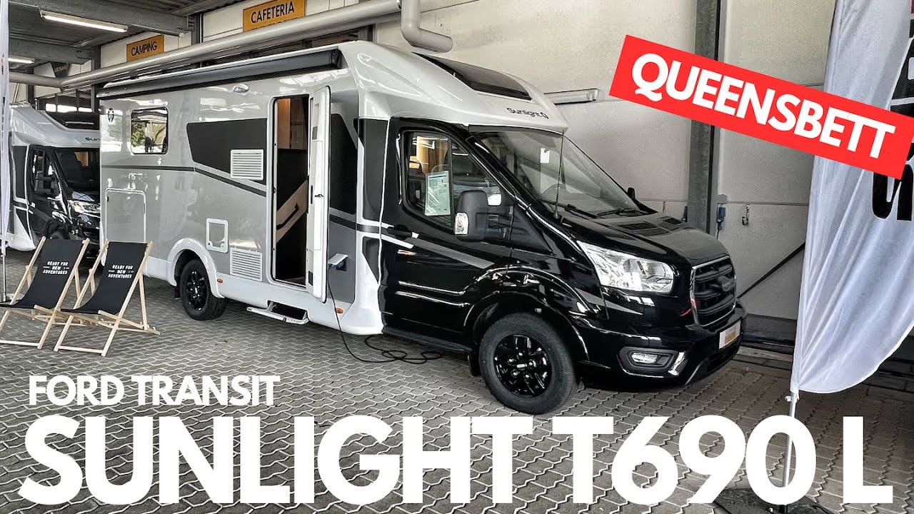 Sunlight T690 L - Ford Transit - Modelljahr 2024 - Queensbett