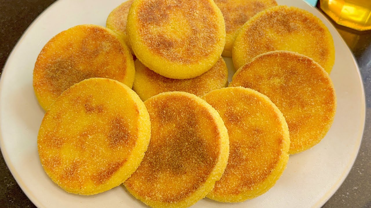 حريشات صغار ناجحين بدون تشققات للمبتدئات اتحتاجوهوم فمائدة رمضان Galettes de semoule « Harcha »