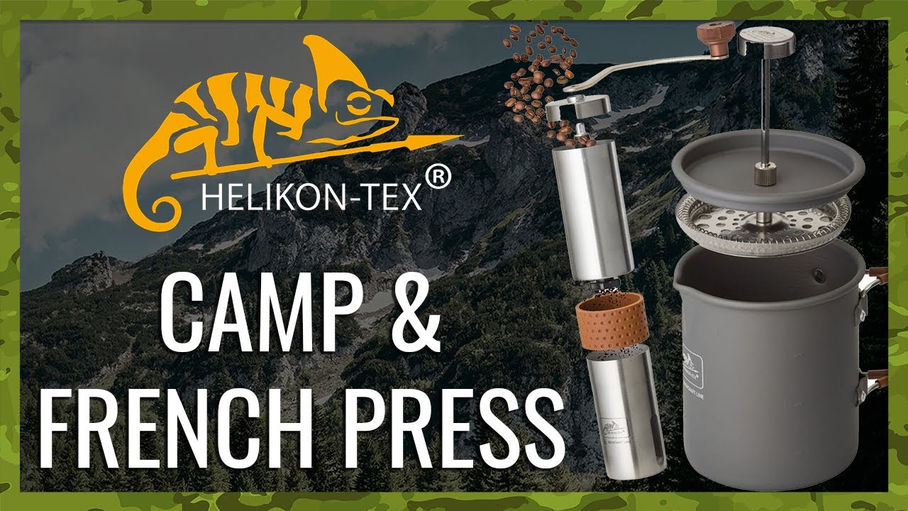 Mlýnek CAMP a FRENCH PRESS od značky HELIKON-TEX - Military Range