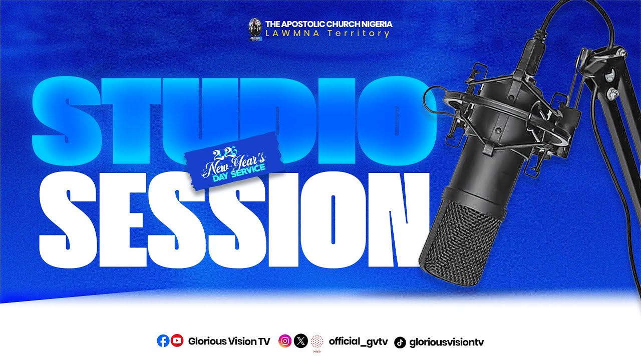 STUDIO SESSION | NEW YEAR'S DAY SERVICE | 01/01/2026