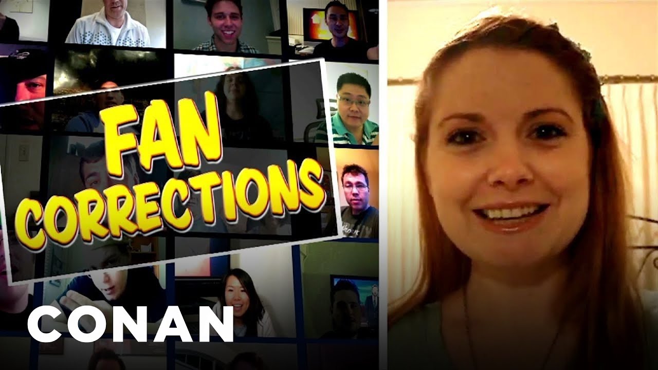 Fan Correction: That's Not How You Say 