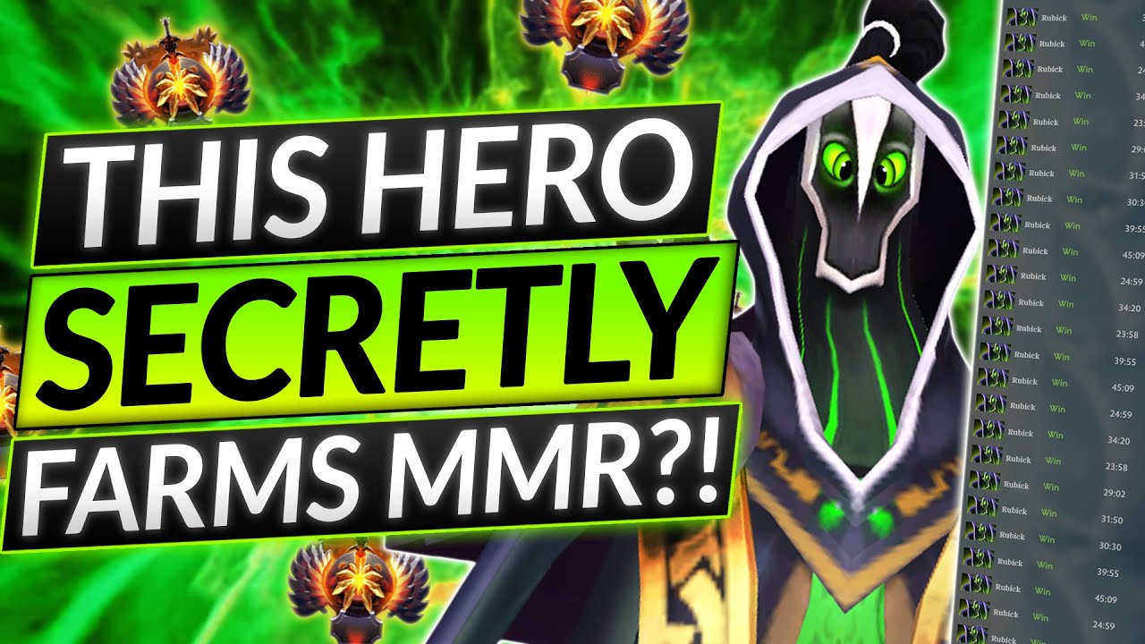#1 HERO for EASY MMR - Why Support RUBICK is INSANE - Dota 2 Guide