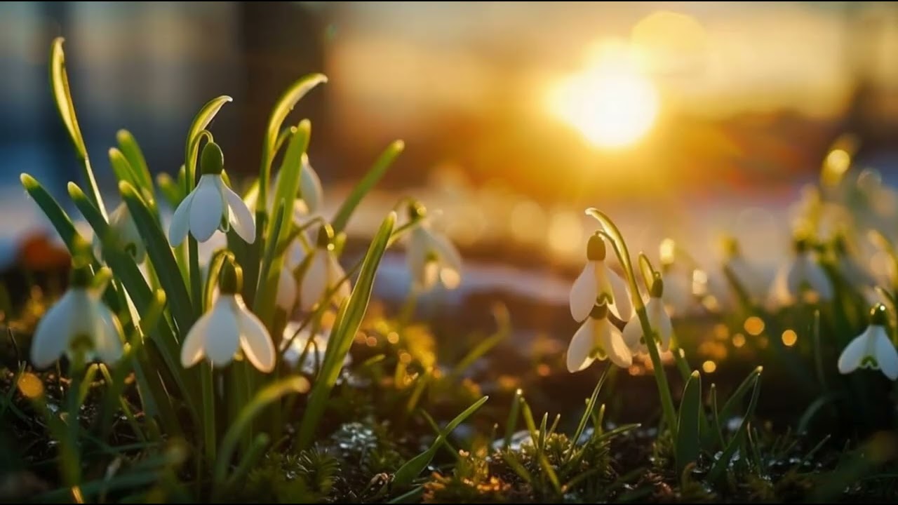 Spring Piano Music 🌷 Peaceful Relaxing Instrumental for Fresh Start & Positive Mood