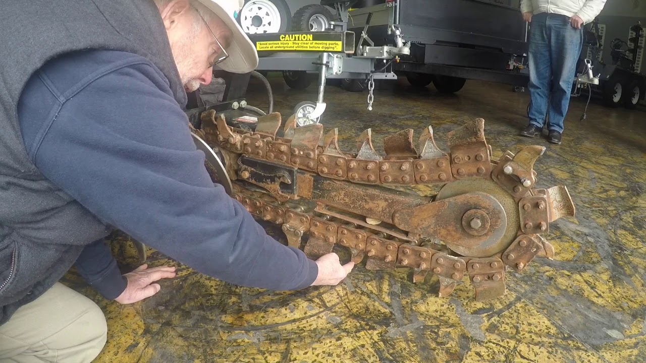 Trencher chain comparison
