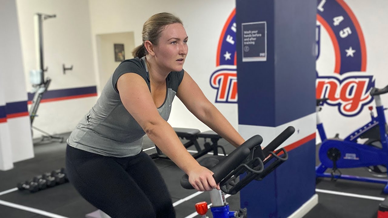 Eight week challenge to transform my lockdown body: Facing the scales in week one | F45