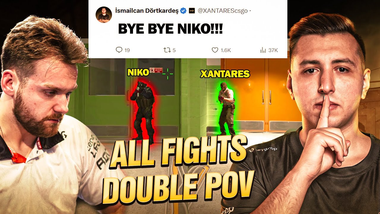 XANTARES DESTROYED NIKO! ALL FIGHTS DEMO POV (DOUBLE POV) XANTARES VS FALCONS