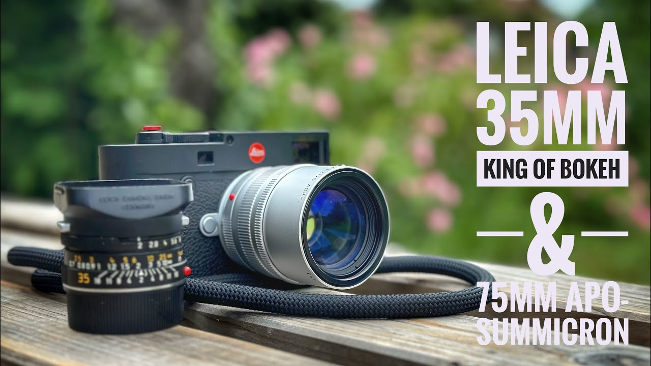 Leica 35mm King of Bokeh & 75mm APO-Summicron