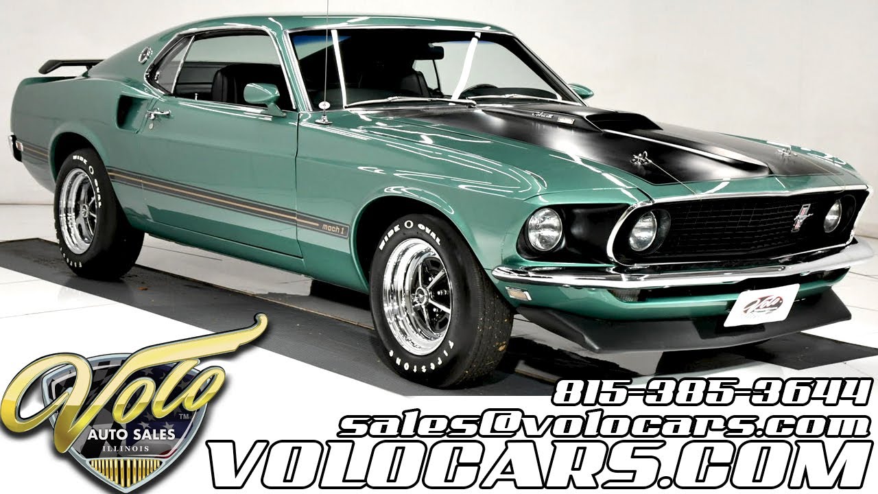 Ford Mustang Mach 1 1969 года продаётся в Volo Auto Museum (V20002)