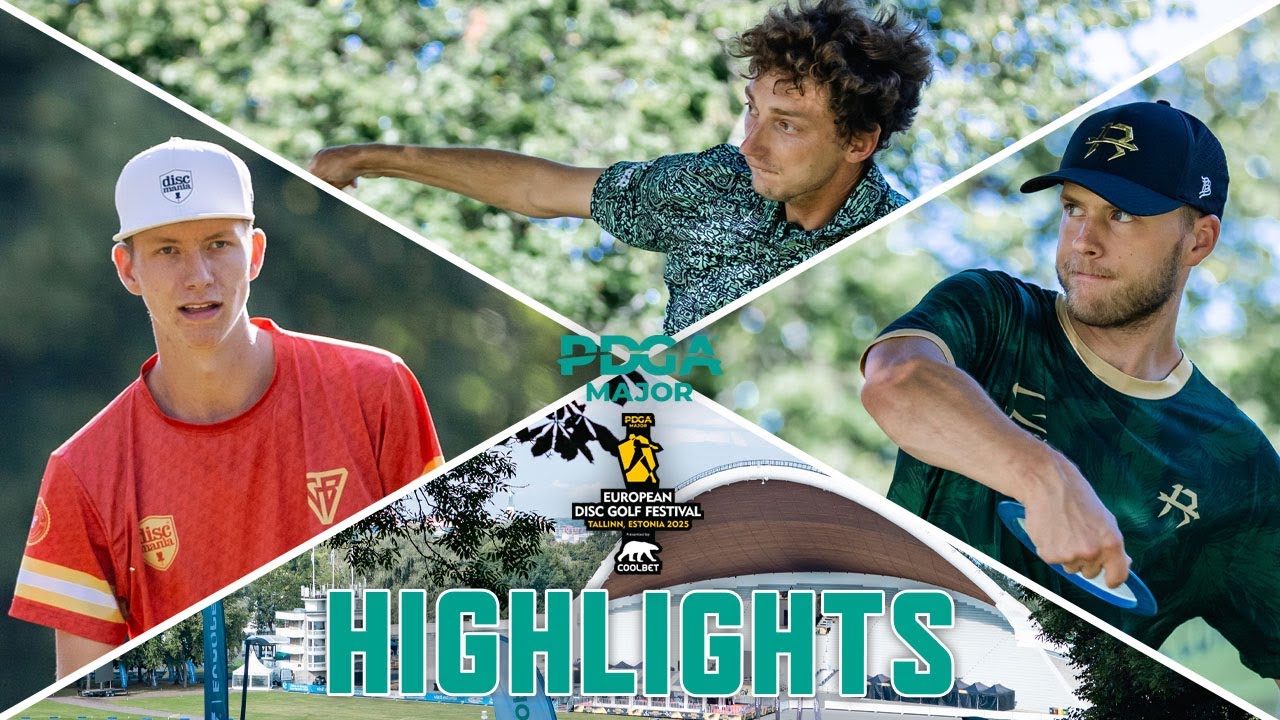 Final Round Highlights, MPO | 2025 European Disc Golf Festival