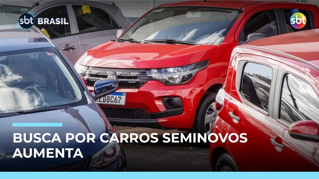 Venda de carros usados dispara com alta dos preços de veículos novos | #SBTBrasil