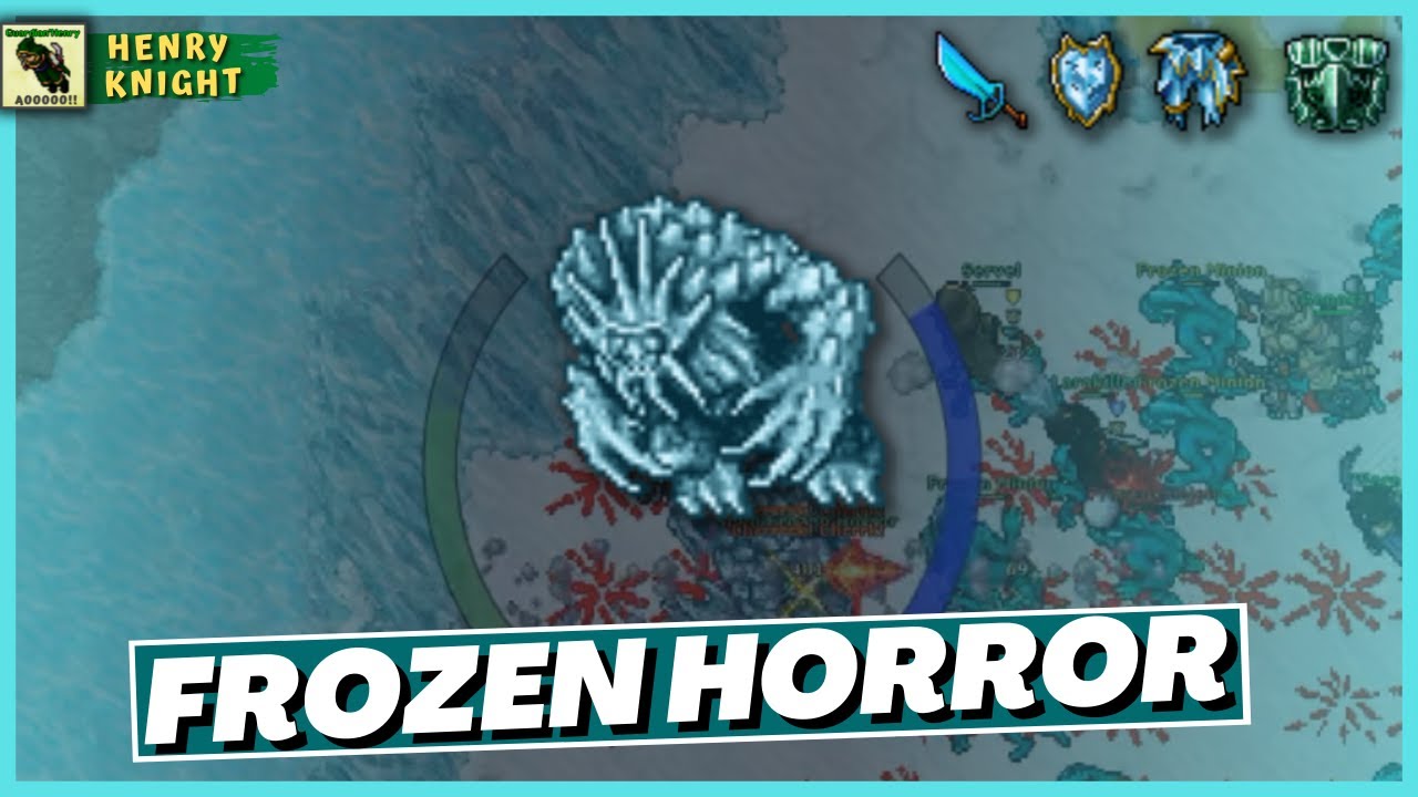 TIBIA BOSSES #24 COMO FAZER O BOSS FROZEN HORROR (FORGOTTEN KNOWLEDGE QUEST)