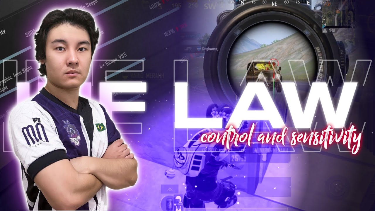 NEW SENSITIVITY AND CONTROL INF LAWㅣ4 FINGER + GYROㅣ90 FPS PUBG MOBILE HIGHLIGHT