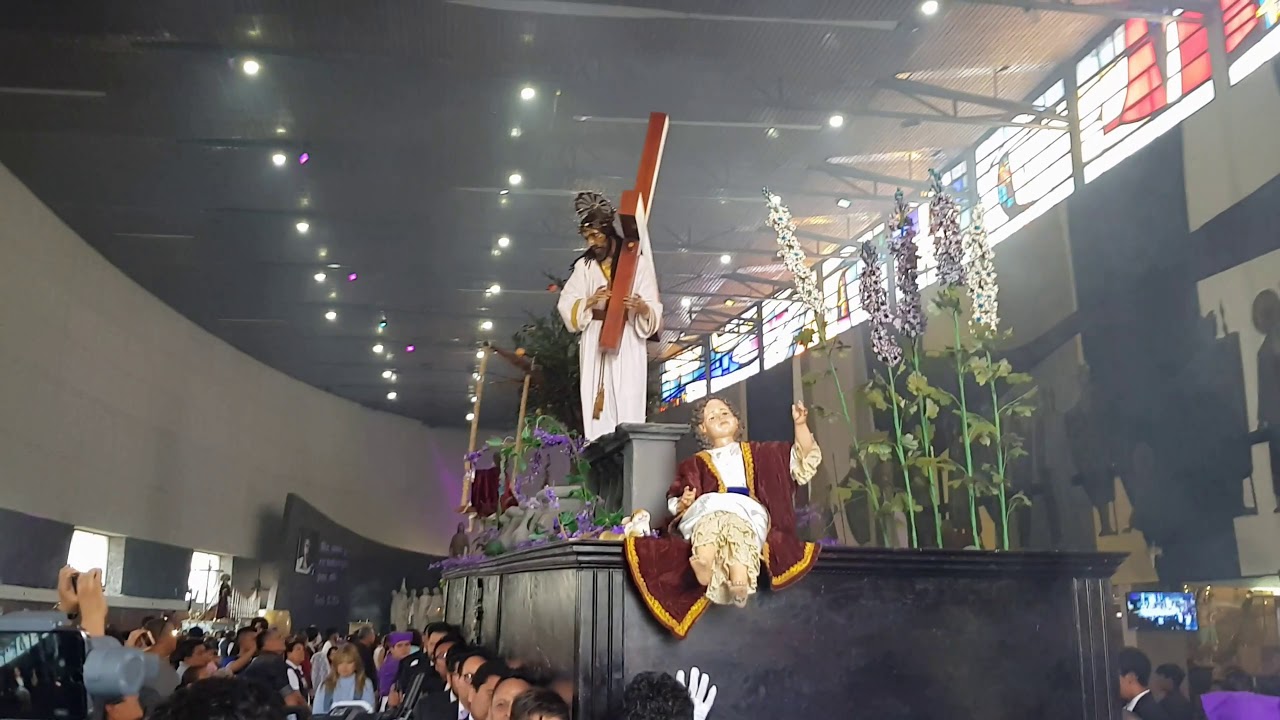 Inicio y Salida Jesús Nazareno de La Paz y Virgen de Dolores Don Bosco, Santa Cecilia 23.03.2019