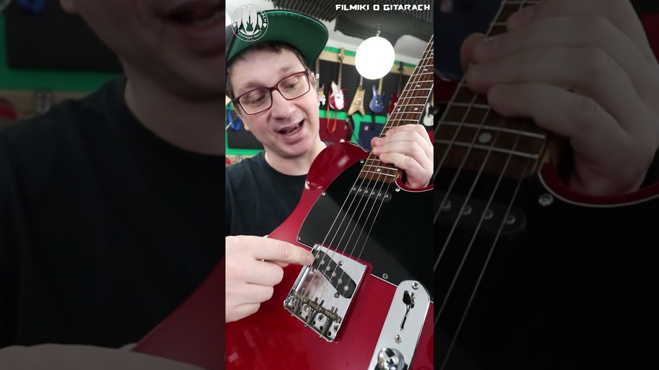 Gitara elektryczna pokr&oacute;tce: Układ przetwornik&oacute;w w gitarze Telecaster  - FOG #shorts