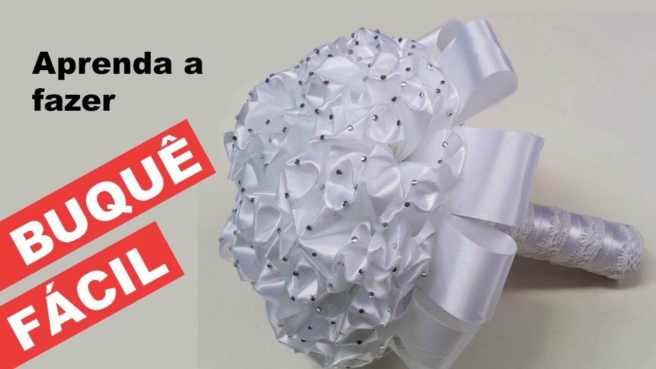 Aprenda a fazer BUQUÊ FÁCIL / LEARN HOW TO MAKE EASY BOUQUET