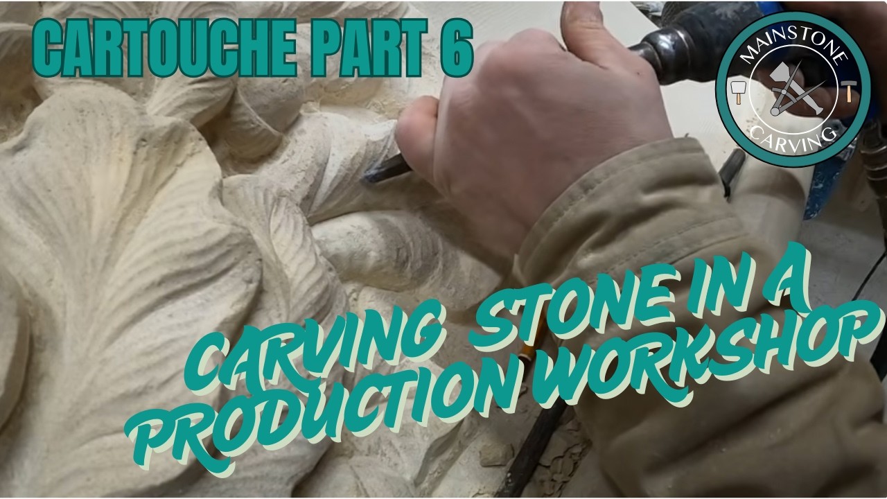 How a production mason carves stone