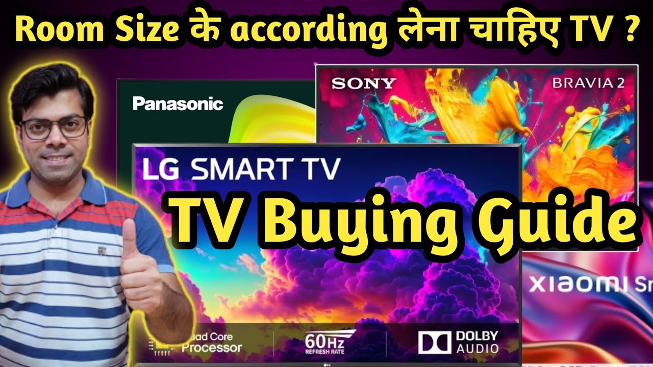 TV Buying Guide 2025 📺 | Best TV Size for Your Room | Screen Size & Viewing Distance Explained