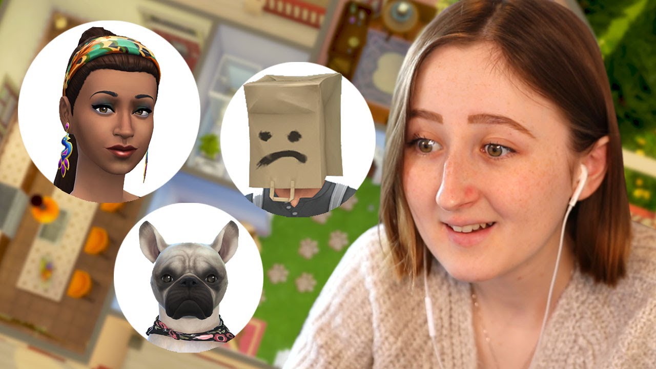 Building in The Sims But Every Room is a Different Townie