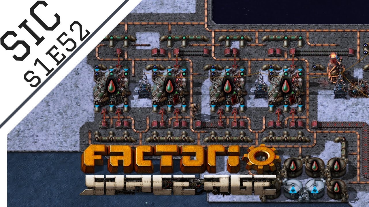 Игра SiC: Factorio - Space Age S1E52: Фторкетон