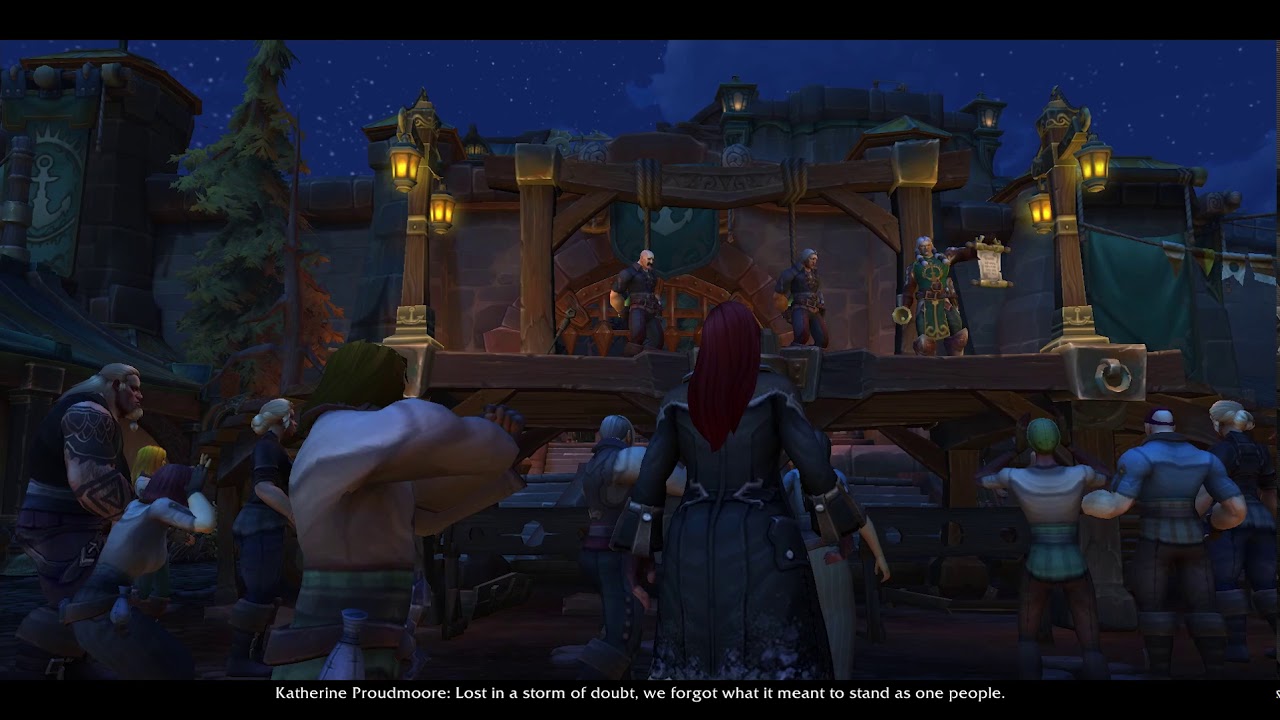 Patch 8.1.5 - Kul Tiran Allied Race Intro Cinematic