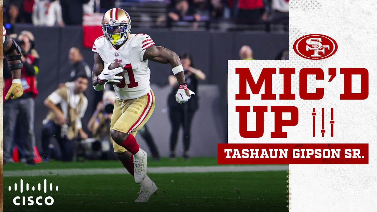 Mic’d Up: Tashaun Gipson Sr. Intercepts Raiders to Seal Overtime Win | 49ers