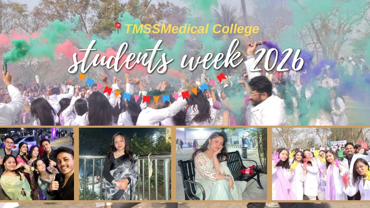 STUDENTS WEEK 2026 🩺✨ flashmob, games, gala night, cultural night… 🌙