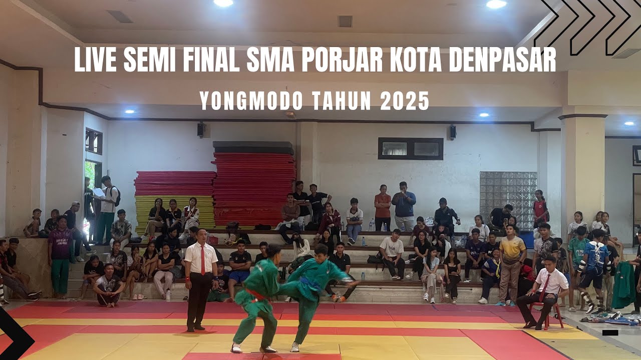 live PORJAR KOTA DENPASAR TINGKAT SMA CABOR YONGMODO TAHUN 2025
