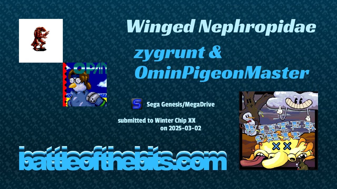 zygrunt + OminPigeonMaster - Winged Nephropidae [Sega Genesis/MegaDrive]