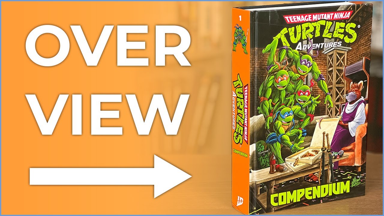 Teenage Mutant Ninja Turtles Adventures Compendium Vol. 1 Overview | Comics inspired by the cartoons