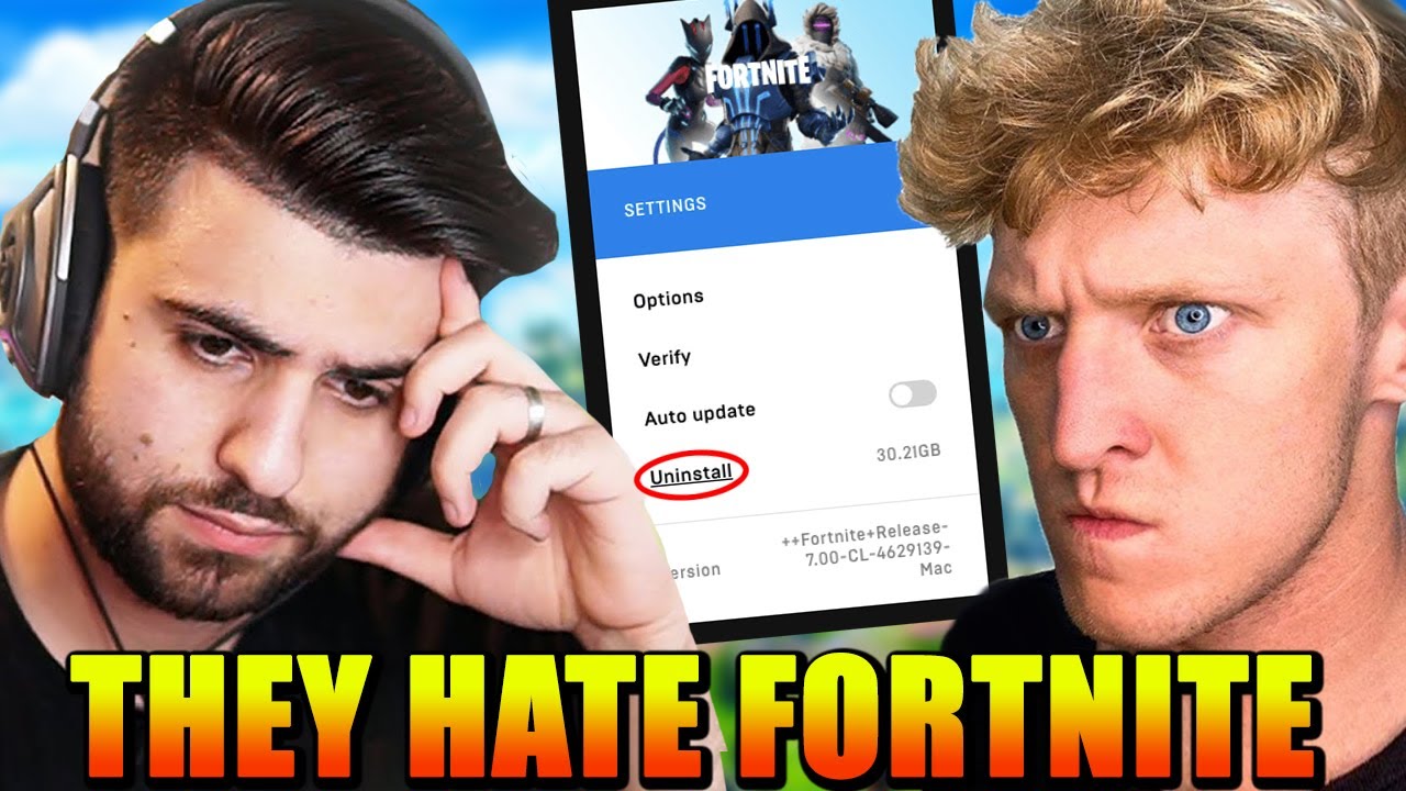 Ninja is GONE.. SypherPk HATES Fortnite? Tfue UNINSTALLS Fortnite! Is this the END?