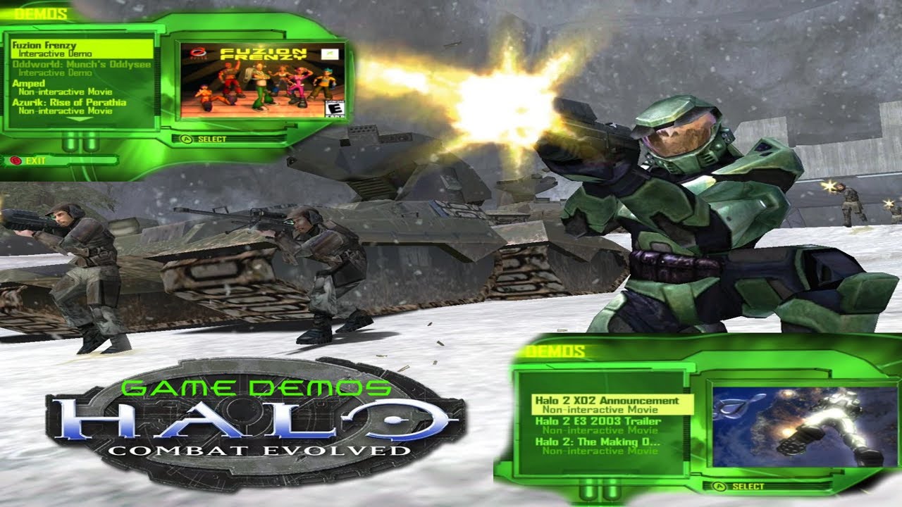 Halo CE Game Demos Showcase : Original Xbox