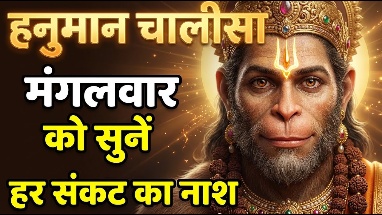 7 बार हनुमान चालीसा सुनो और चमत्कार देखो | भय-कष्ट नाश 🔱 #HanumanChalisa