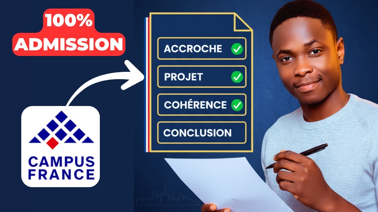 Campus France 2026 : la lettre de motivation qui te décroche l’admission