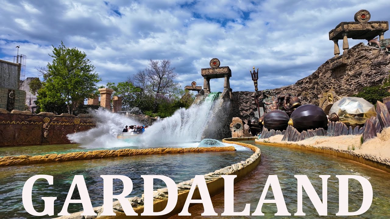 Fun at Gardaland, Italy. April 2025. Fuga da Atlantide.  #carousell #italy #gardaland #funny