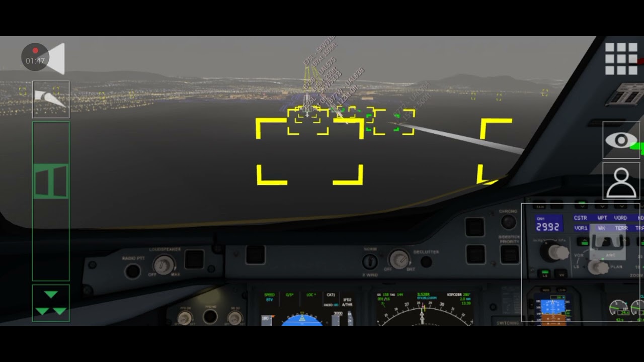 Pousando o a380 no aerofly 
