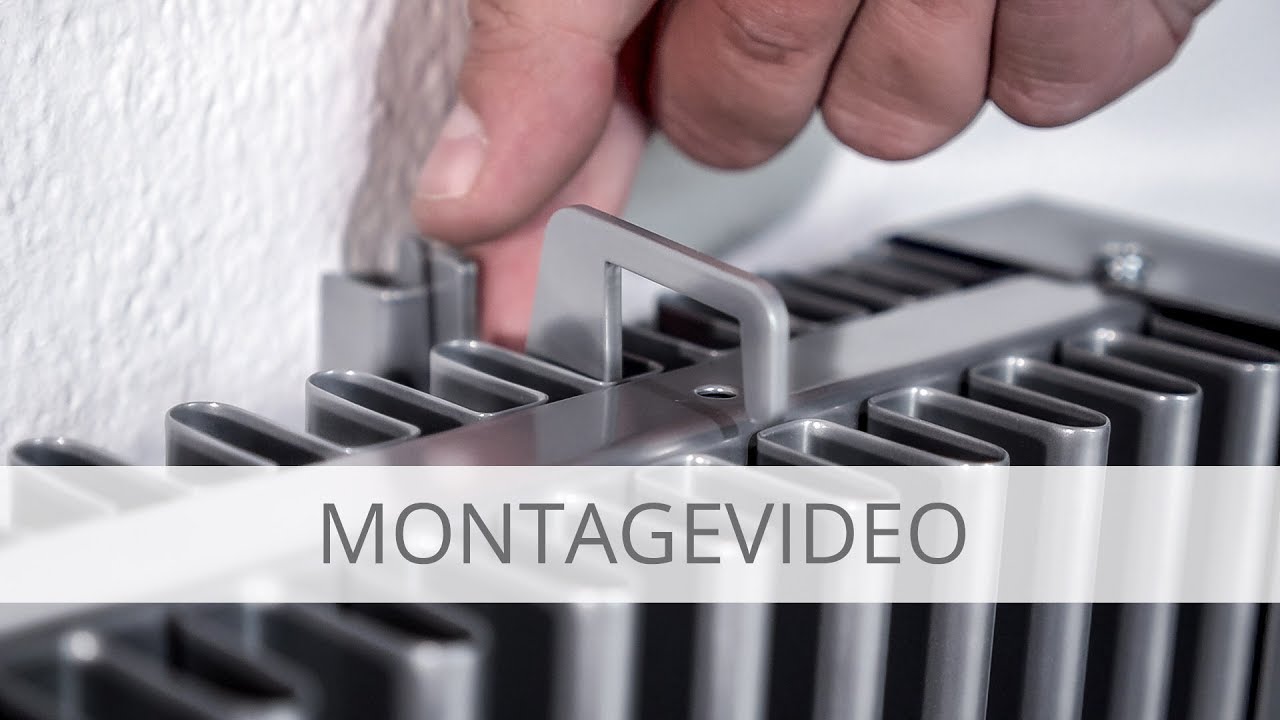 Anleitung Wandmontage Elektroheizung - so montieren Sie Ihre ELKATHERM Elektroflächenspeicherheizung