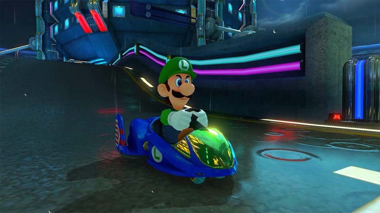 Mario Kart 8 Deluxe - Bell Cup 200cc (Luigi Gameplay)