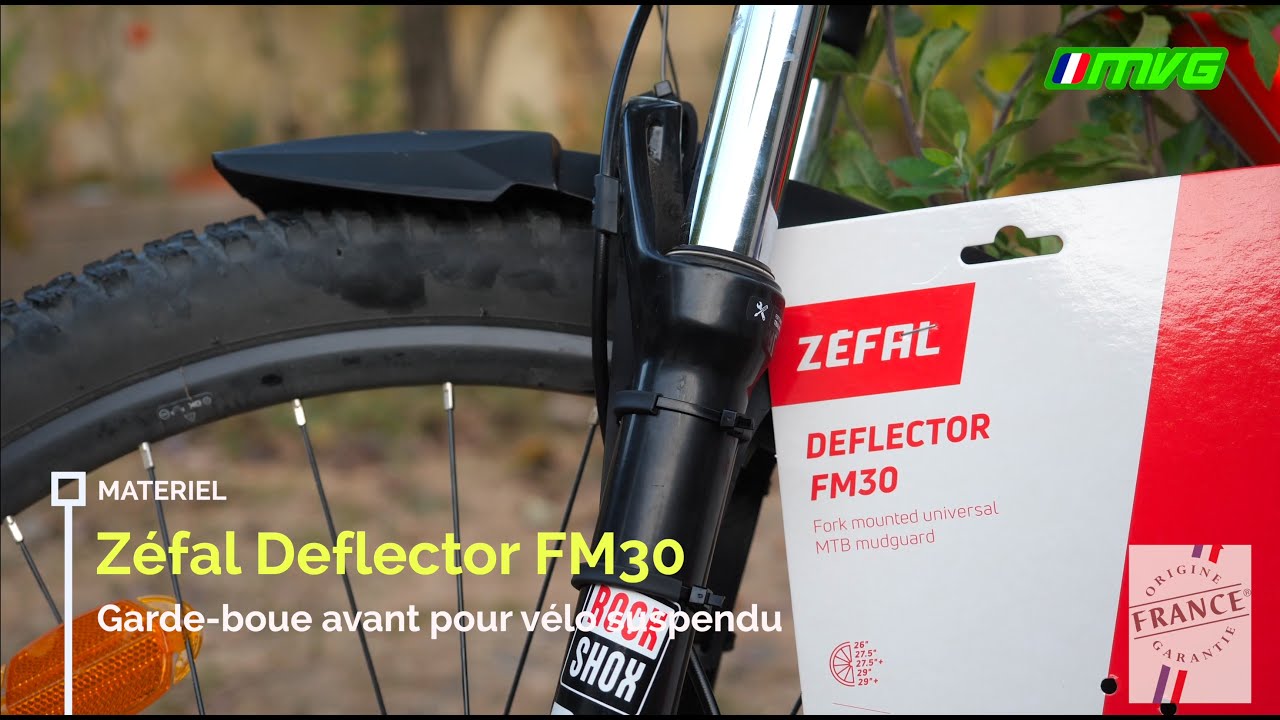 Zéfal Deflector FM30 : garde boue pour VTT suspendu