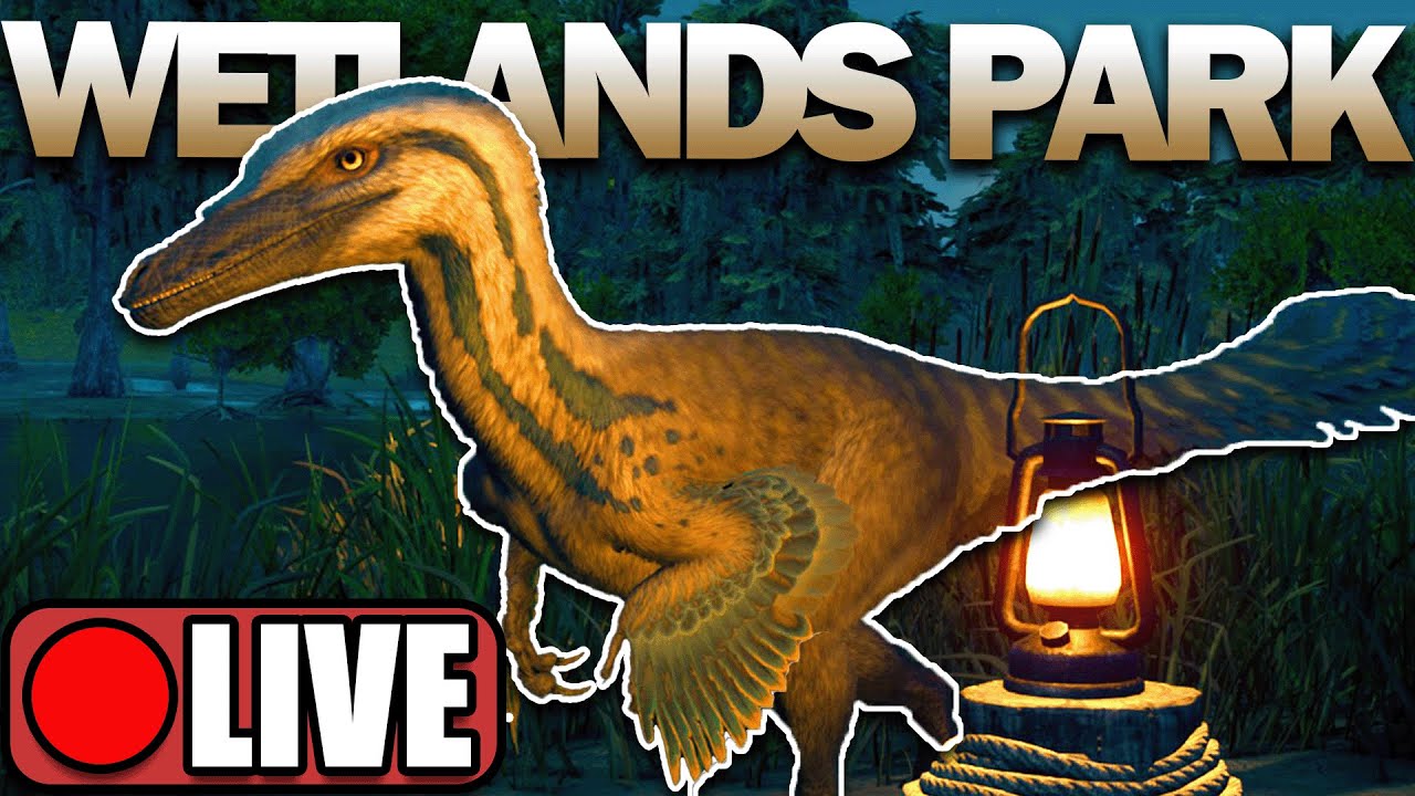 🔴LIVE | Building a Wetlands Themed Park! (Part 1)