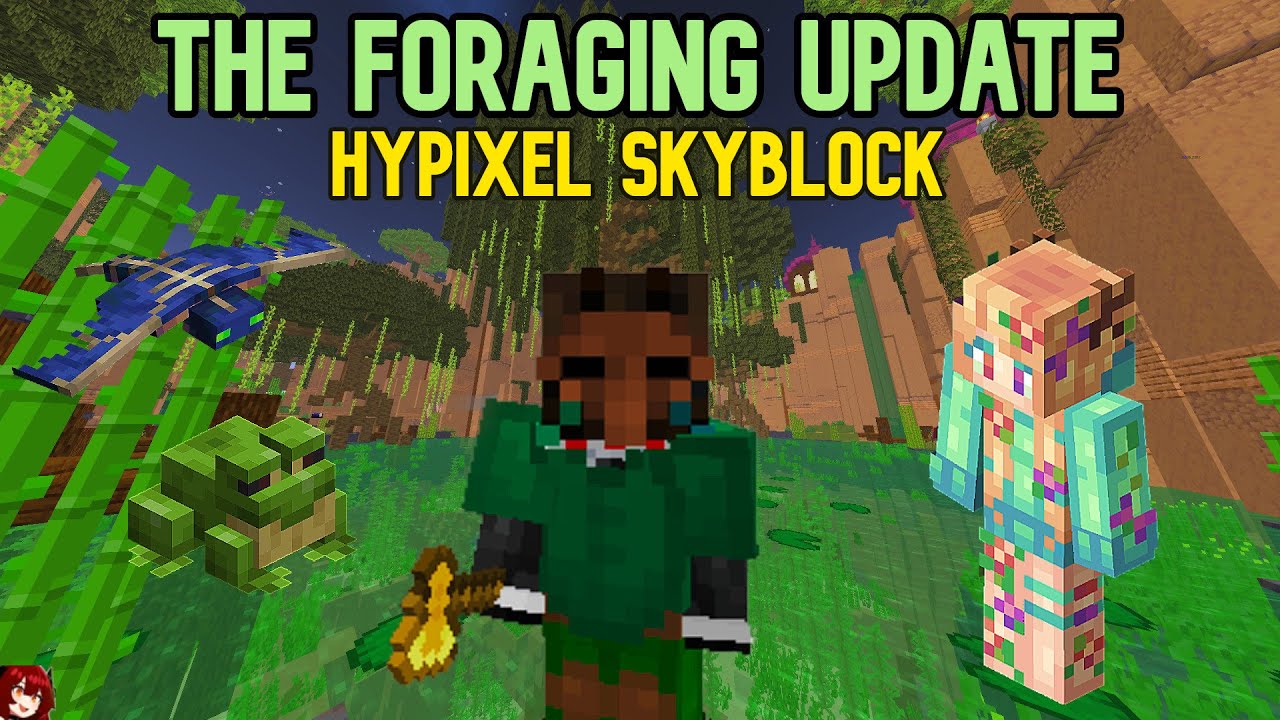 The Foraging Update Is Finally Here (First Impressions - Hypixel Skyblock)