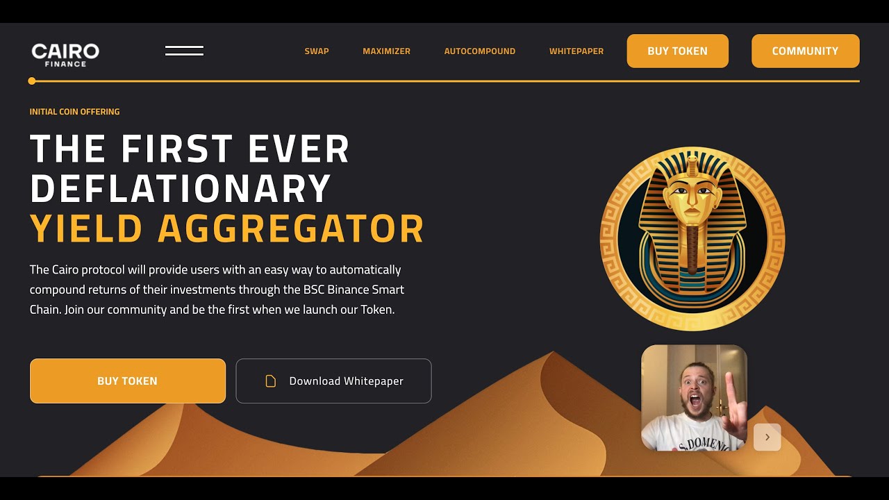 CAIRO FINANCE DER HEFTIGSTE TOKEN ALLER ZEITEN ?! WER DAS VERPASST IST SELBST SCHULD ! ALLE INFOS !!