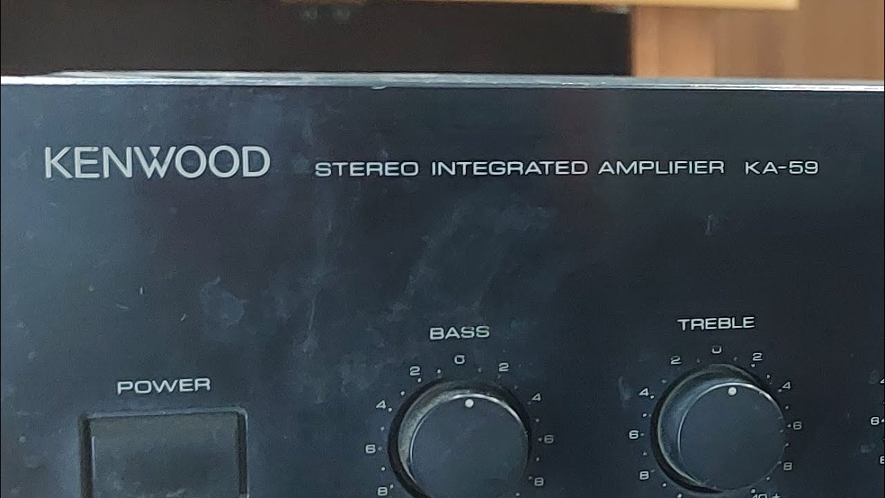 SOLD OUT -  KENWOOD KA-59 1990, 12,500/-9894504243