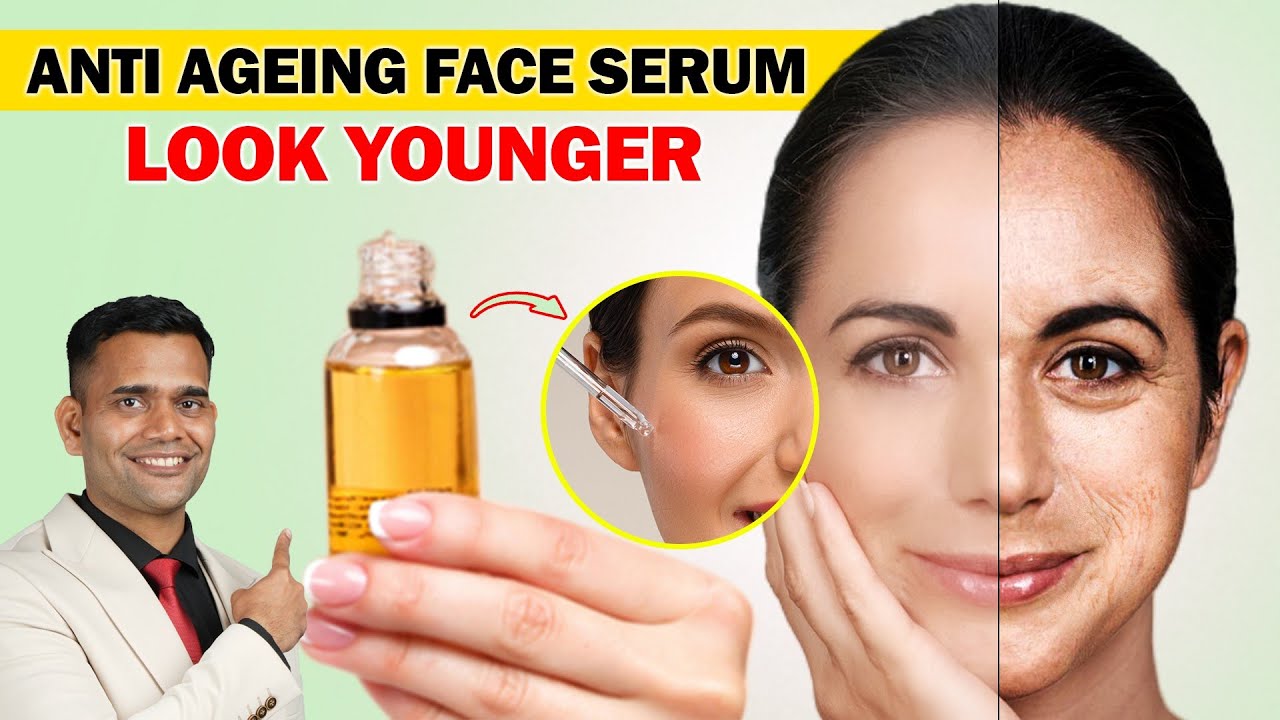 Face Serum For Anti aging younger looking skin - Dr. Vivek Joshi