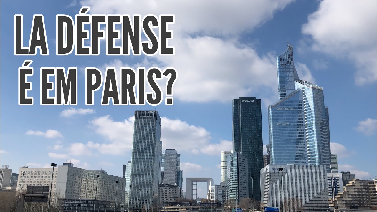 É PARIS? ARRANHA CÉUS, OBRAS DE ARTE GIGANTES… O LADO MODERNO DE LA DÉFENSE
