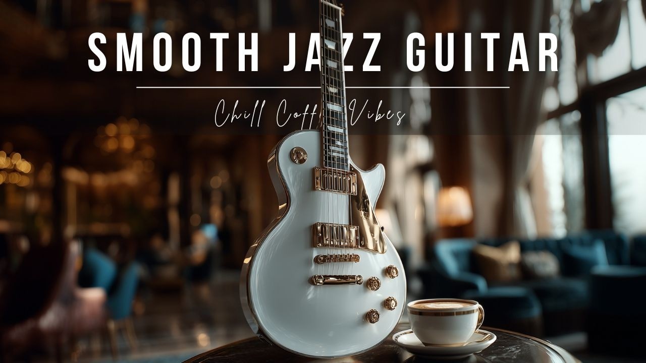 Smooth Jazz Guitar Music - Luxury Lounge Vibes • Relaxing Guitar Music for Cafe, Study & Work