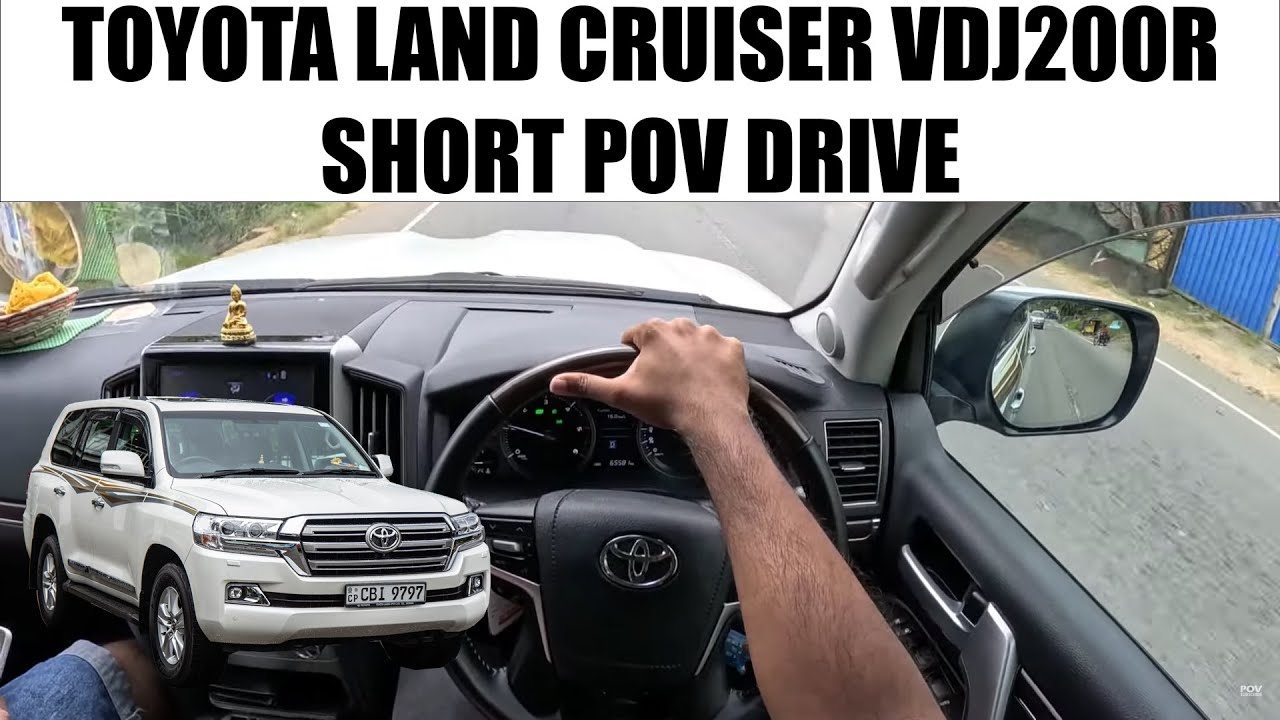 Toyota Land Cruiser VDJ200R Short POV Drive
